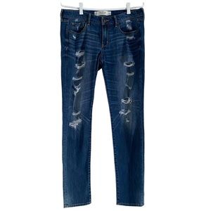 Abercrombie & Fitch Women Rip Jeans Pants Size 10 W30